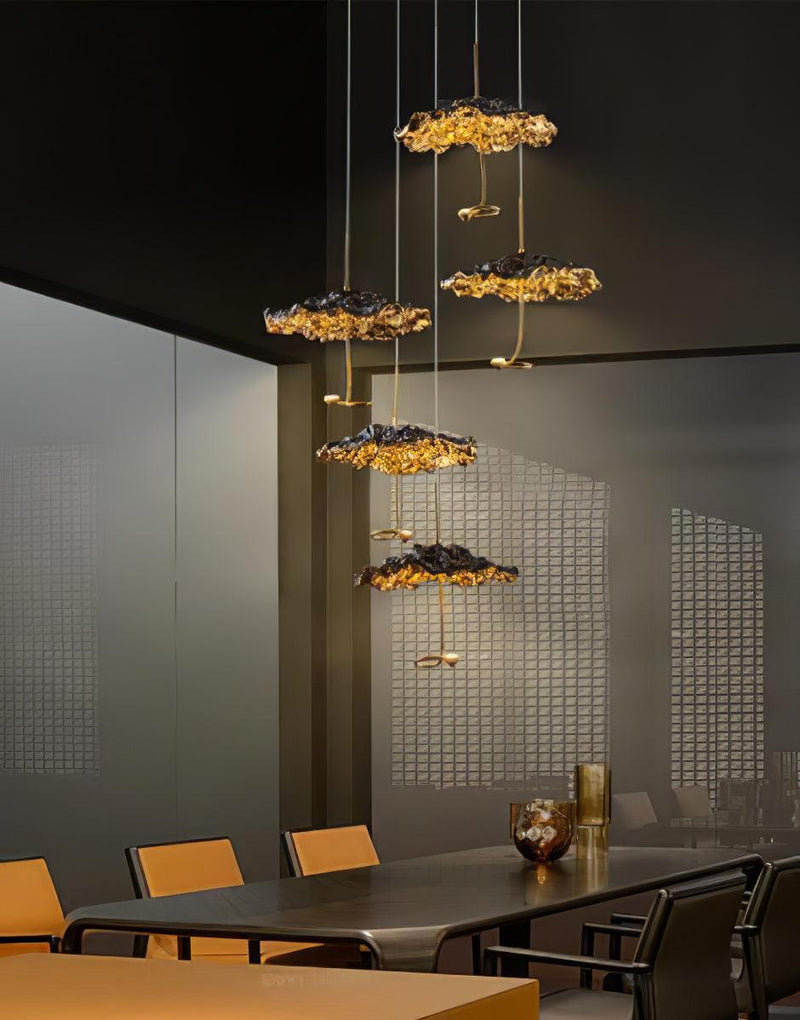 Brass Aviary Constellation Chandelier-DWHOME