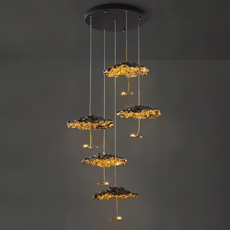 Brass Aviary Constellation Chandelier-DWHOME
