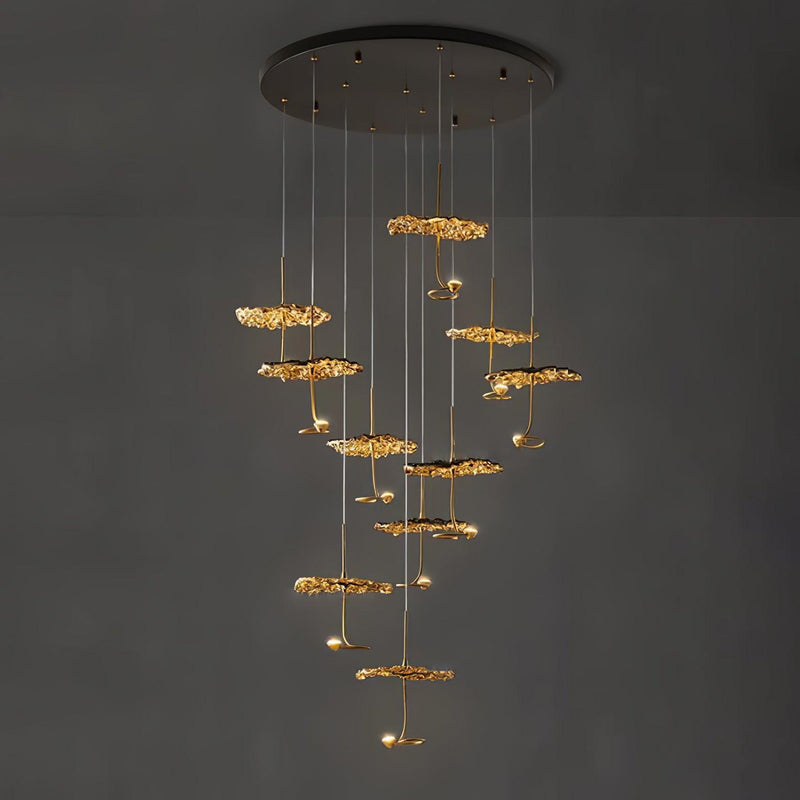 Brass Aviary Constellation Chandelier-DWHOME