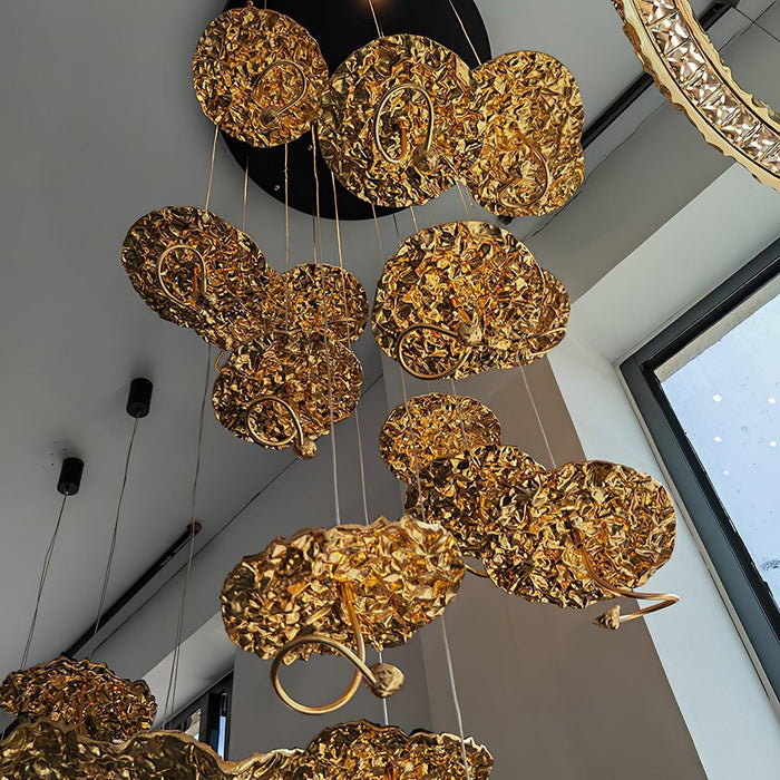 Brass Aviary Constellation Chandelier-DWHOME