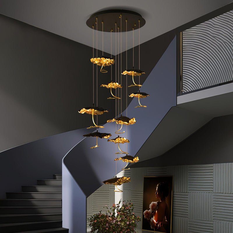 Brass Aviary Constellation Chandelier-DWHOME