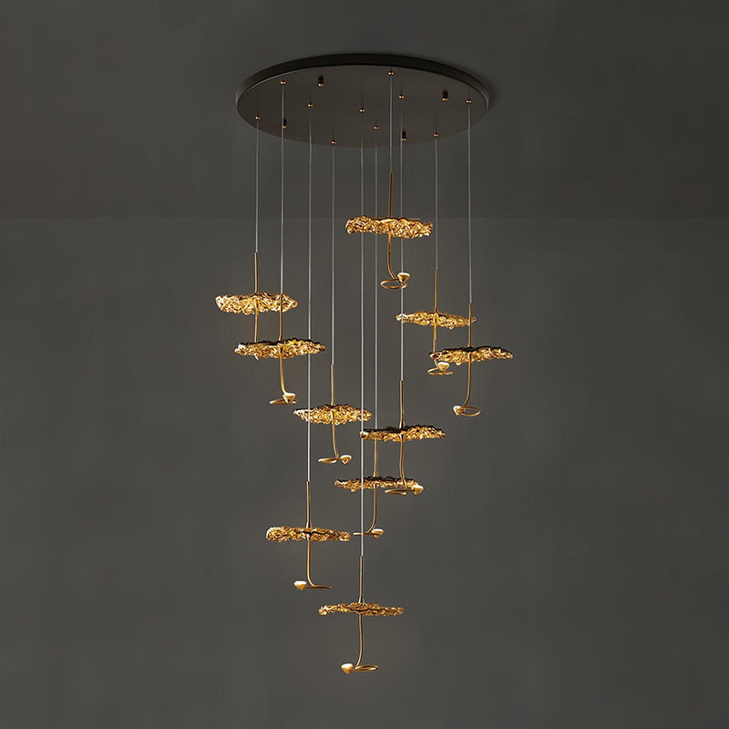 Brass Aviary Constellation Chandelier-DWHOME