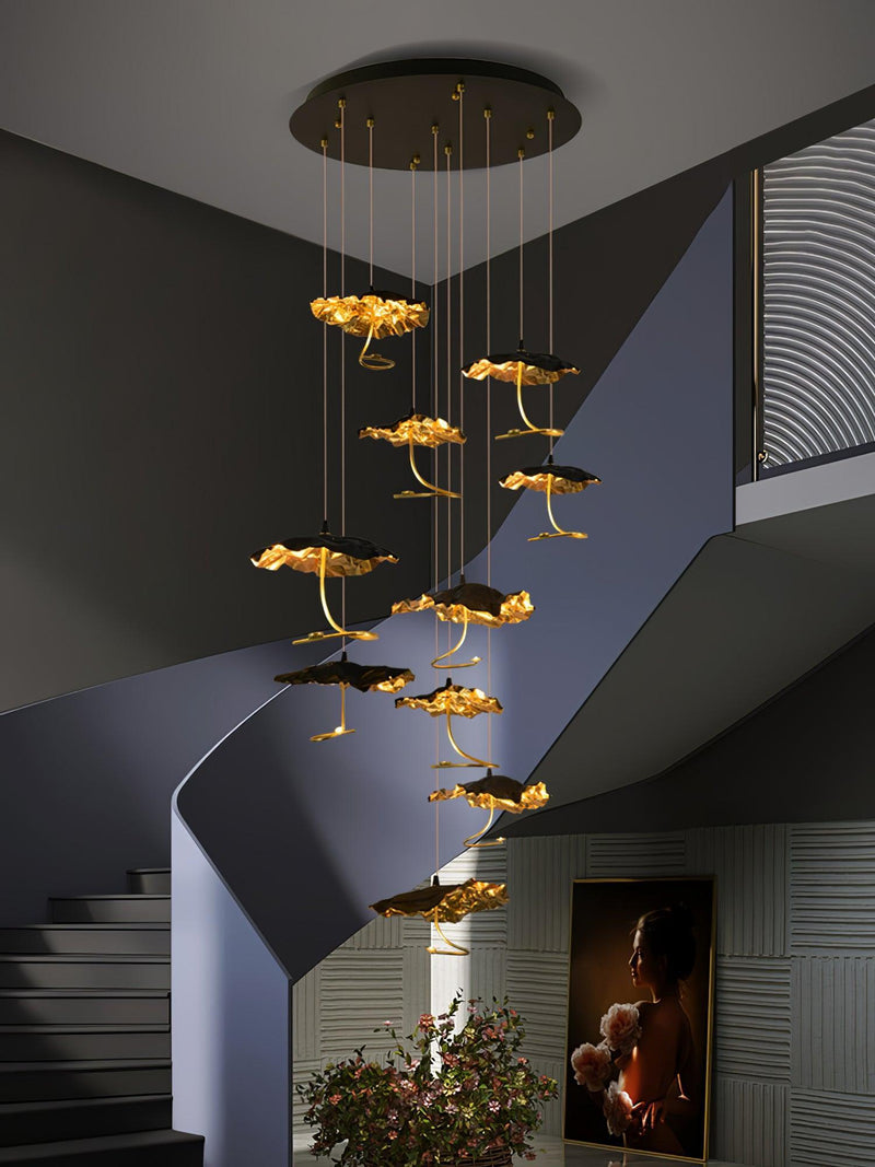 Brass Aviary Constellation Chandelier-DWHOME