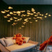 Brass Aviary Constellation Chandelier-DWHOME