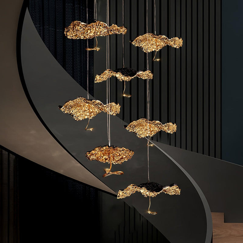 Brass Aviary Constellation Chandelier-DWHOME