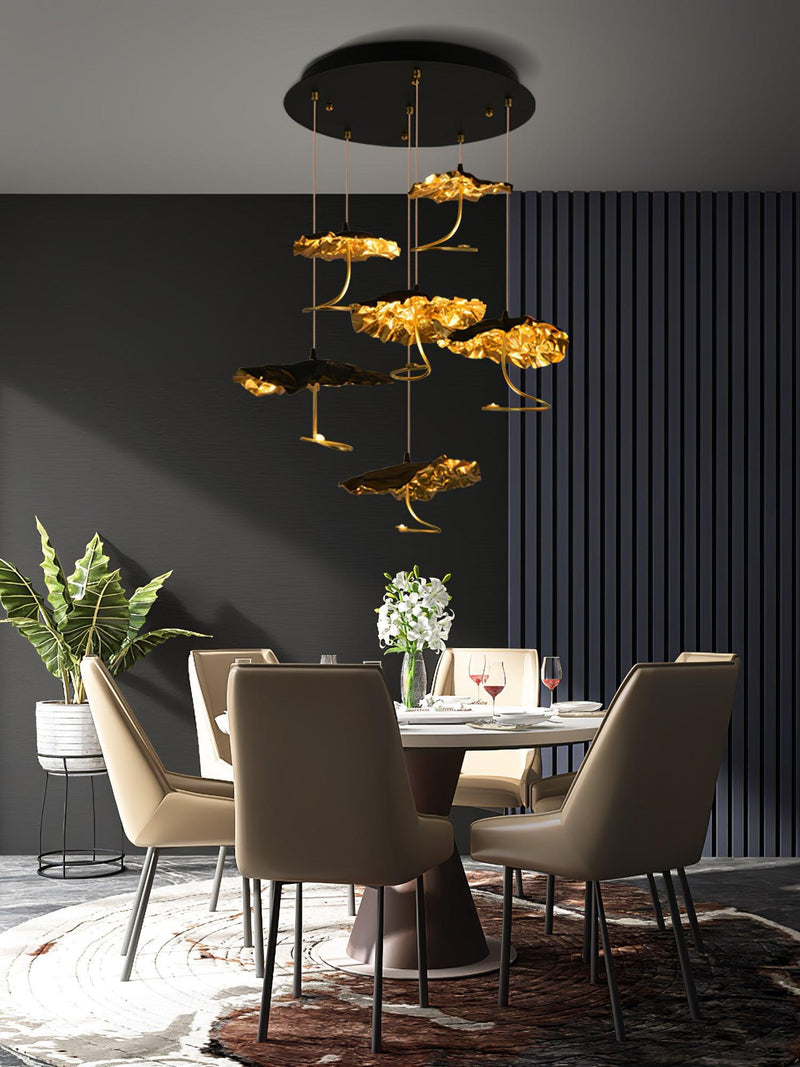 Brass Aviary Constellation Chandelier-DWHOME