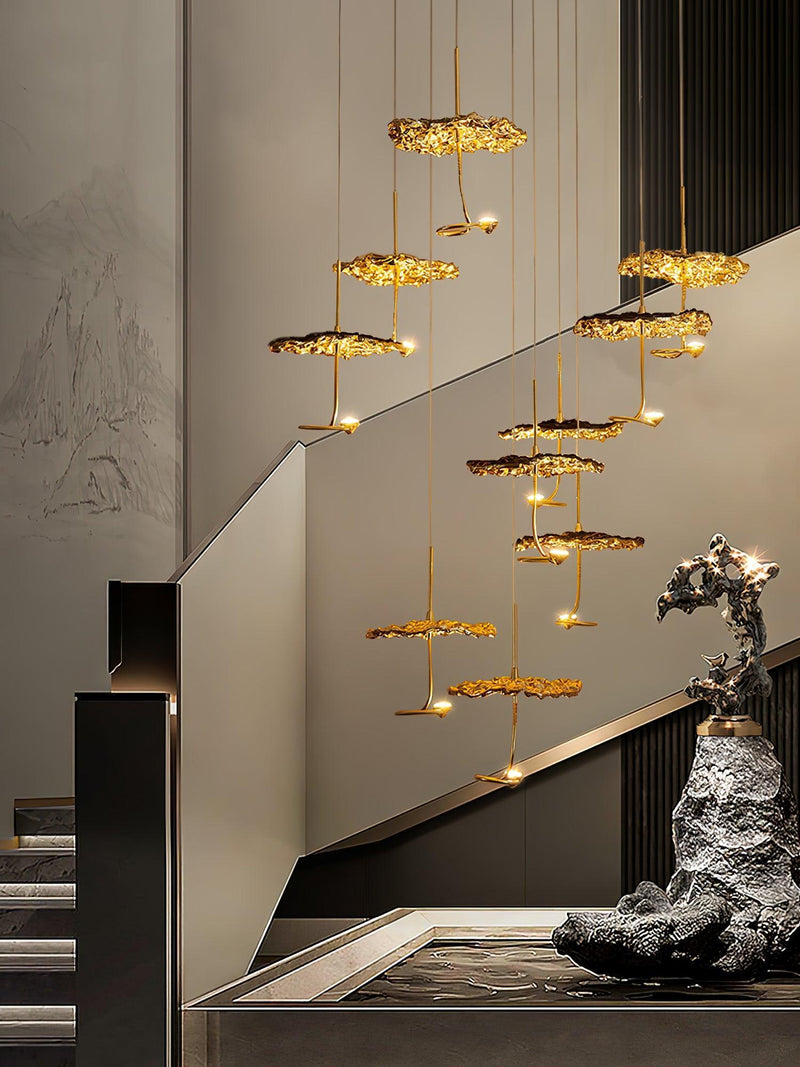 Brass Aviary Constellation Chandelier-DWHOME