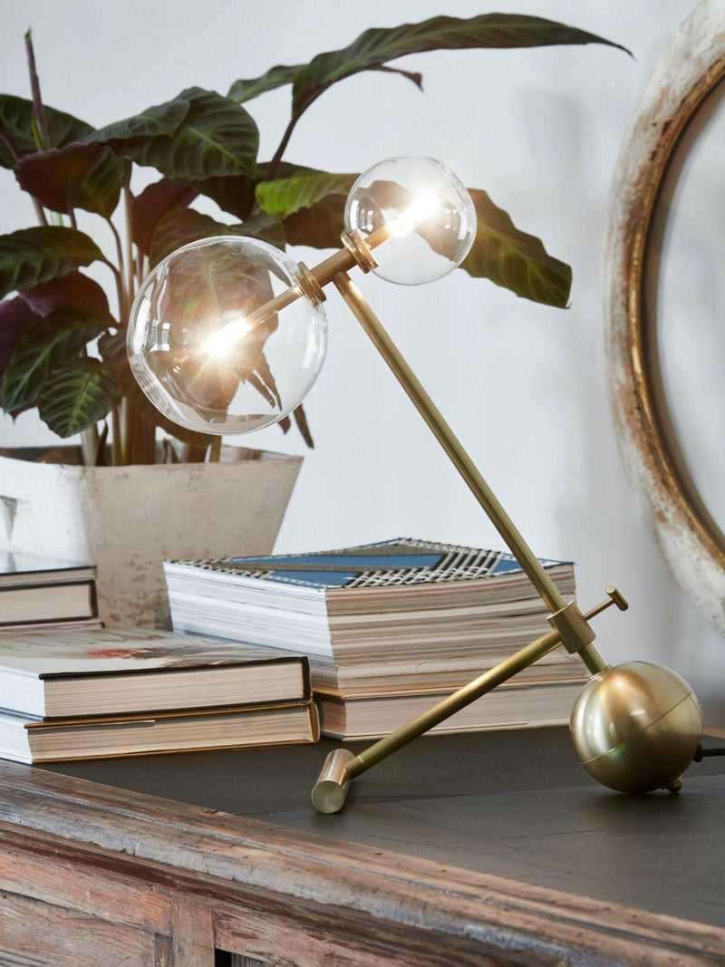 Gold Pearl Table Lamp-DWHOME