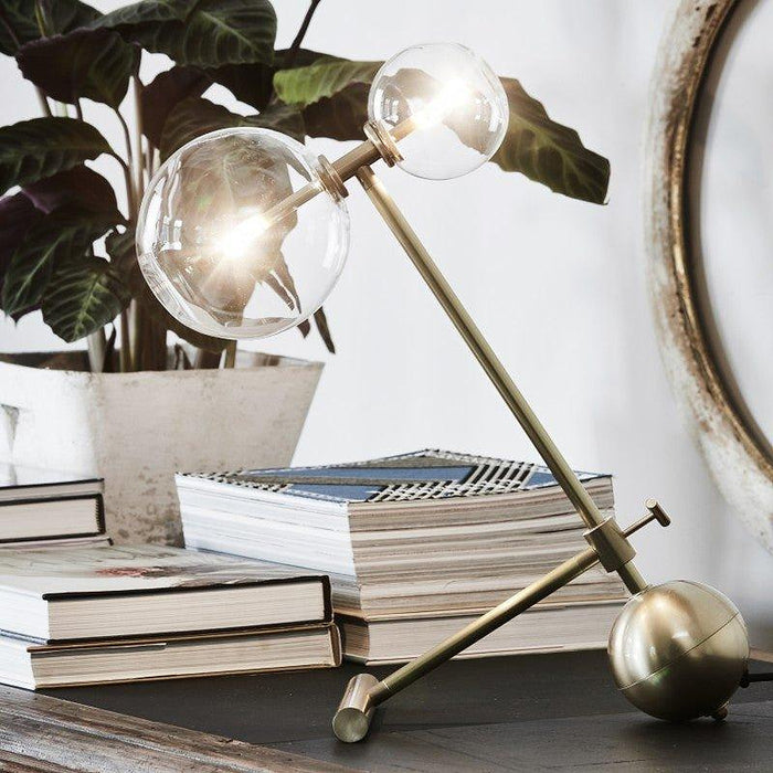 Gold Pearl Table Lamp-DWHOME