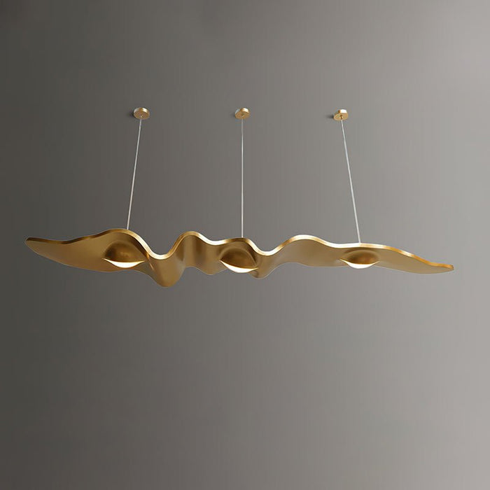 Gold Ribbon Chandelier - Vakkerlight