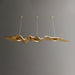 Gold Ribbon Chandelier - Vakkerlight