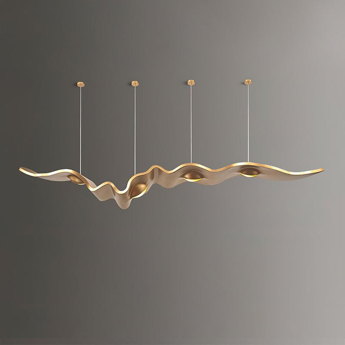 Gold Ribbon Chandelier - Vakkerlight