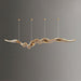 Gold Ribbon Chandelier - Vakkerlight