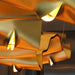 Gold Ribbon Chandelier - Vakkerlight