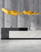Gold Ribbon Chandelier-DWHOME