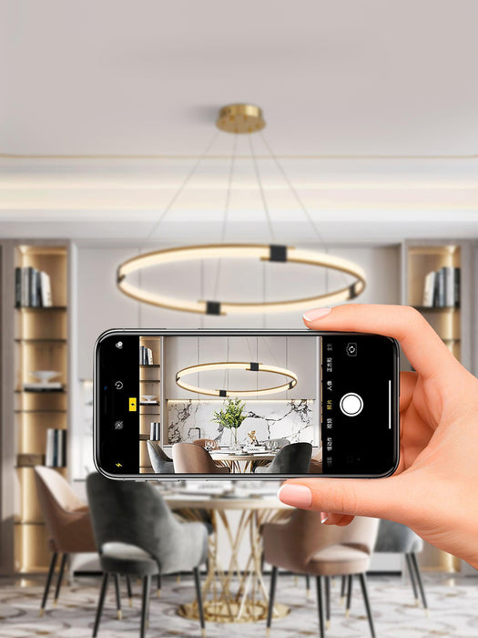 Gold Ring Chandelier - DWHOME