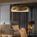 Gold Tuzzi Pendant Light.