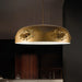 Gold Tuzzi Pendant Light.