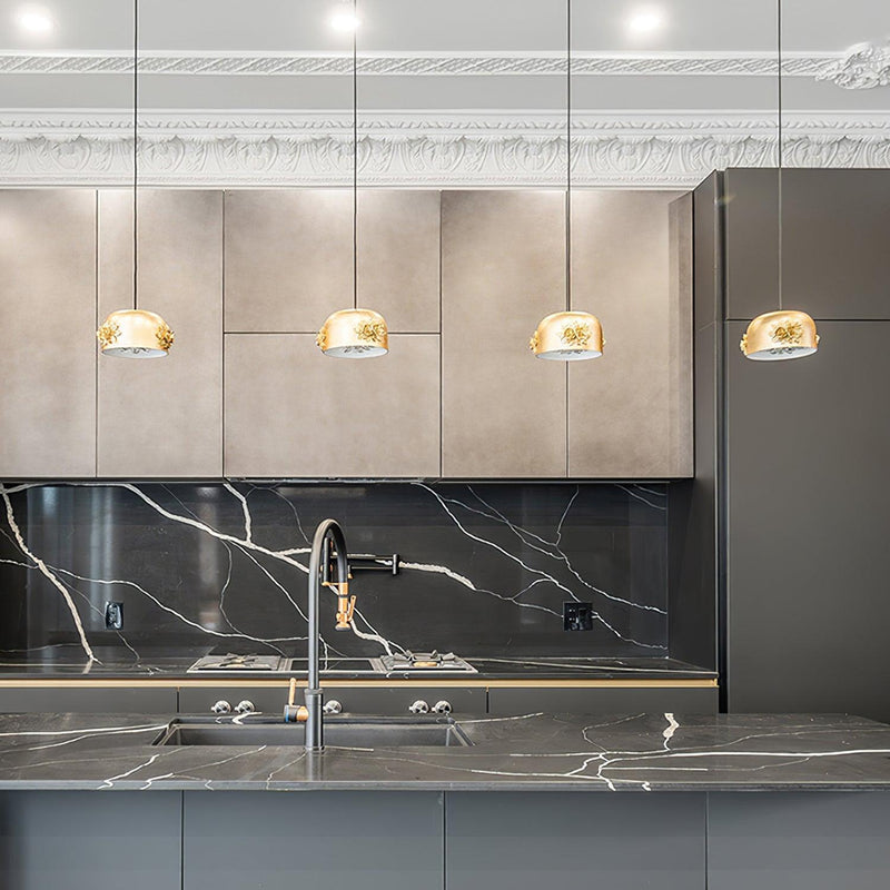 Gold Tuzzi Pendant Light-DWHOME