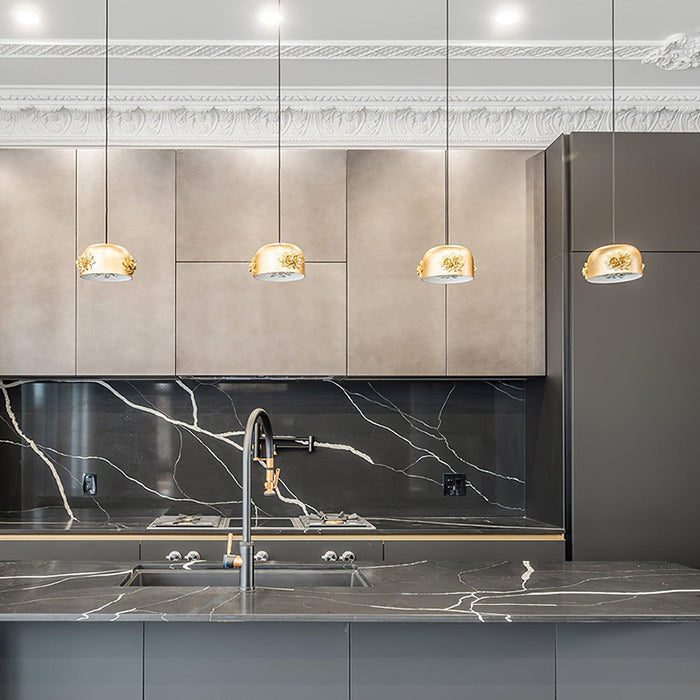 Gold Tuzzi Pendant Light-DWHOME