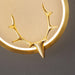 Golden Antler Wall Light-DWHOME