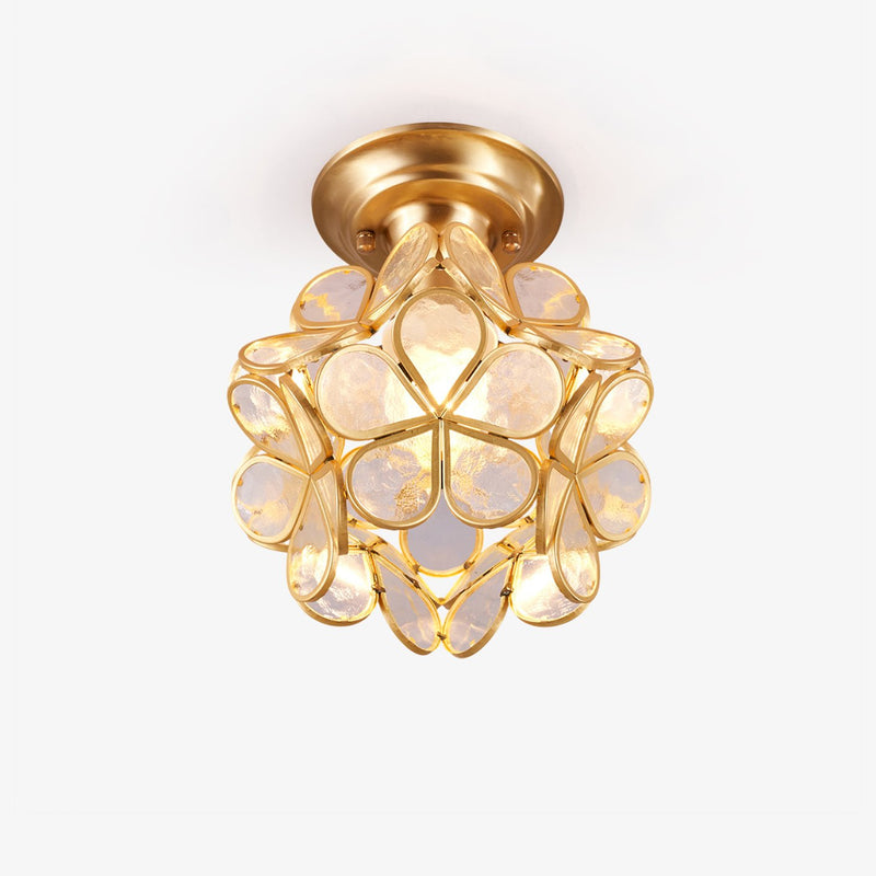 Golden Bloom Ceiling Light-DWHOME