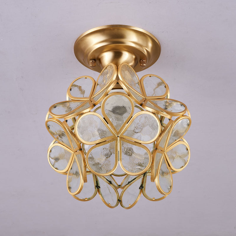 Golden Bloom Ceiling Light-DWHOME