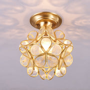 Golden Bloom Ceiling Light-DWHOME