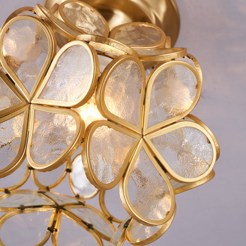 Golden Bloom Ceiling Light-DWHOME