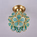 Golden Bloom Ceiling Light-DWHOME