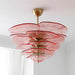 Petals Gold Murano Chandelier-DWHOME