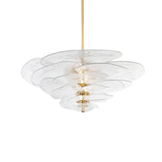 Petals Gold Murano Chandelier-DWHOME