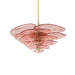 Petals Gold Murano Chandelier-DWHOME