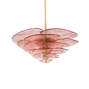 Petals Gold Murano Chandelier-DWHOME
