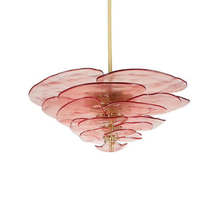 Petals Gold Murano Chandelier - DWHOME