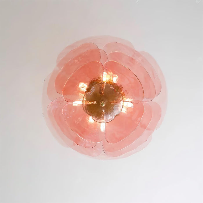 Petals Gold Murano Chandelier-DWHOME
