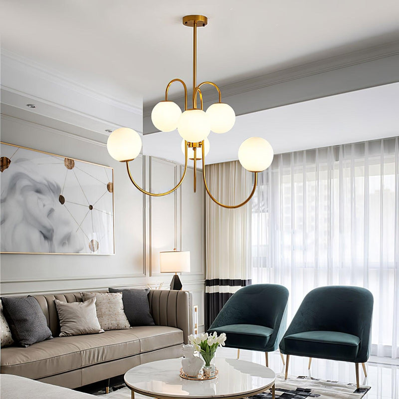 Gooseneck Chandelier-DWHOME
