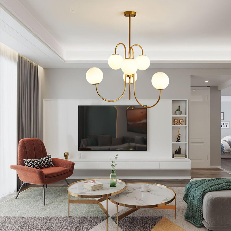 Gooseneck Chandelier-DWHOME
