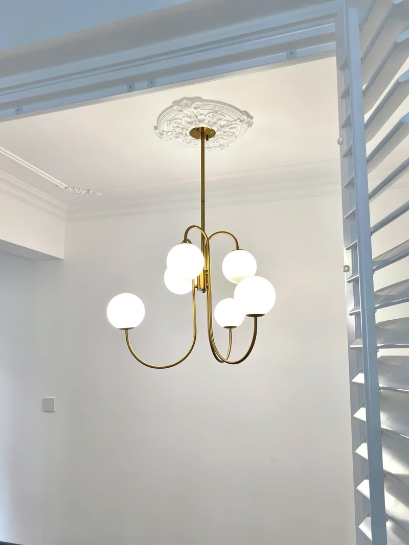 Gooseneck Chandelier-DWHOME