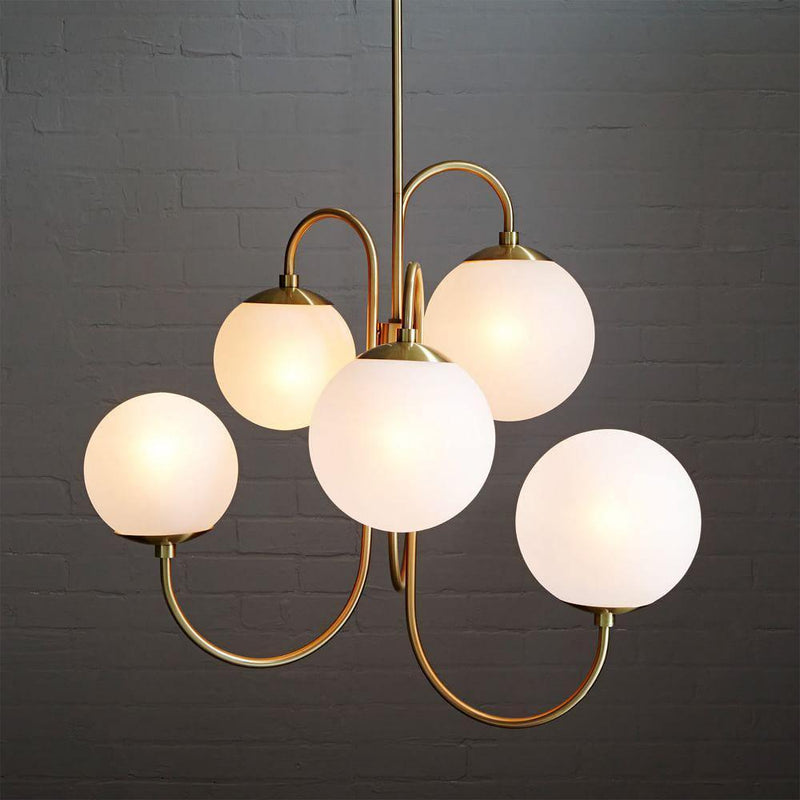 Gooseneck Chandelier-DWHOME