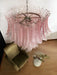 Gorgeous Murano Felci Pink Glass Chandelier-DWHOME