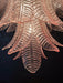 Gorgeous Murano Felci Pink Glass Chandelier-DWHOME