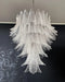 Gorgeous Murano Felci Transparent Glass Chandelier-DWHOME