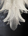 Gorgeous Murano Felci Transparent Glass Chandelier-DWHOME
