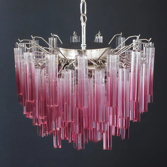 Gorgeous Murano Quadriedri Prisms Chandelier-DWHOME