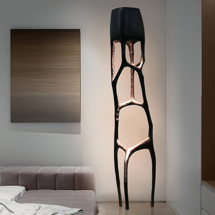 Gothic Sculpture Floor Lamp.