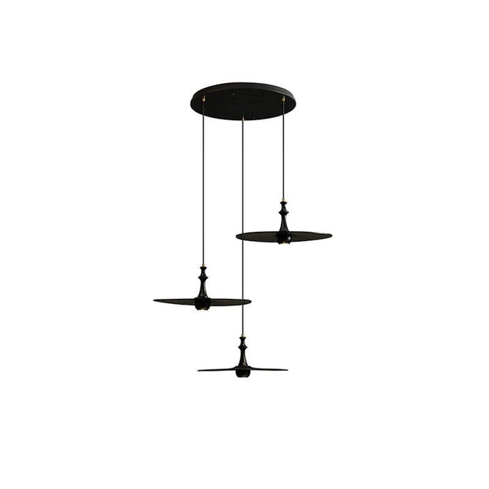 Spindle Disc Pendant Lamp-DWHOME