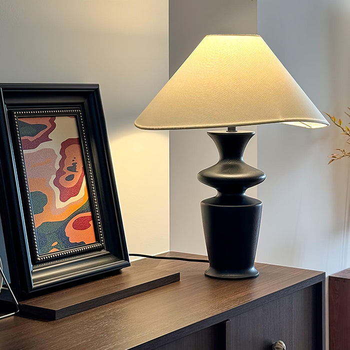 Grace Wood Table Lamp-DWHOME