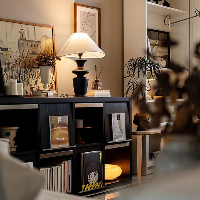 Grace Wood Table Lamp-DWHOME