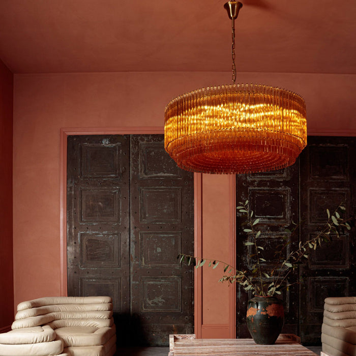 Grande Amaro Drum Chandelier-DWHOME